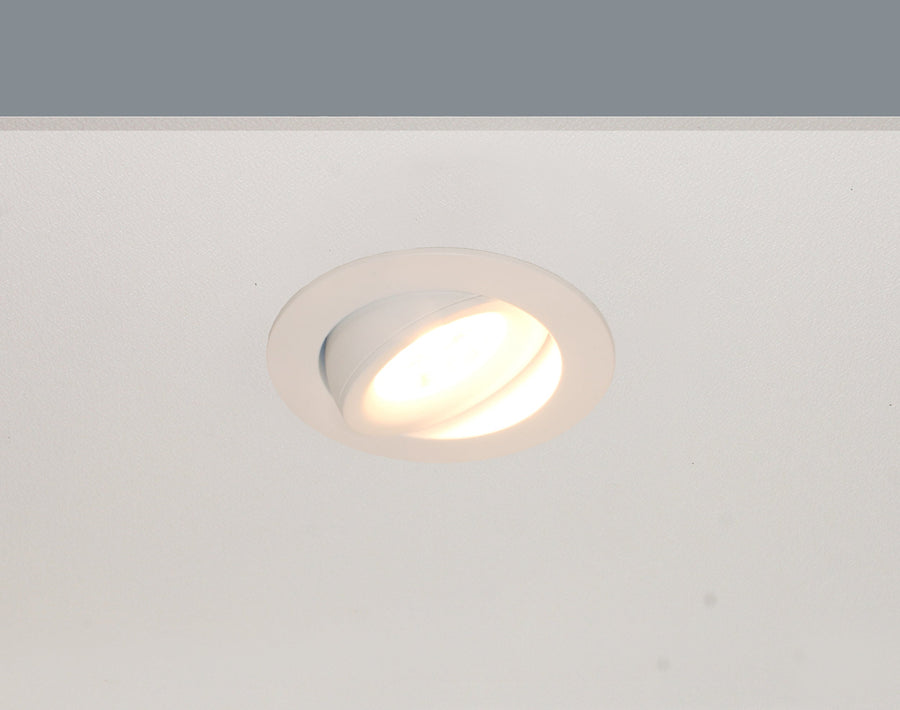 Artdelight Special - Inbouwspot - LED Dimbaar Dim-to-Warm - IP54 Binnen/Badkamer - 9W 1800/3000K - Rond - Design – Kies kleur