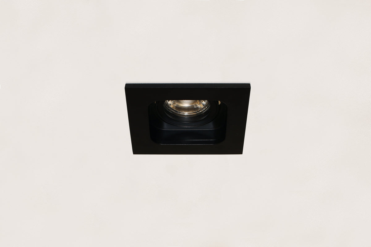 Artdelight Moggio - Inbouwspot - Dimbaar - 1-lichts - GU10 - Vierkant - Modern – Kies kleur