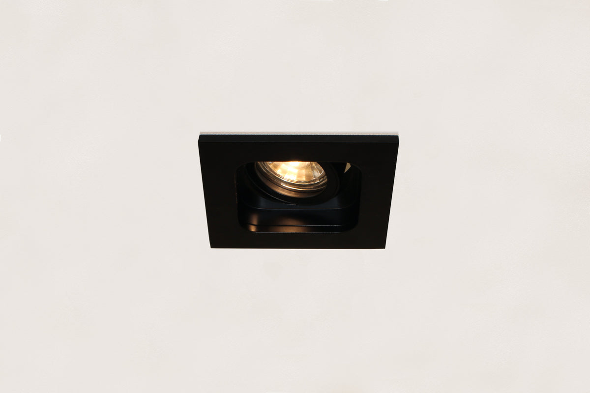 Artdelight Moggio - Inbouwspot - Dimbaar - 1-lichts - GU10 - Vierkant - Modern – Kies kleur