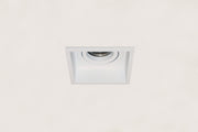 ArtDelight Rex – vierkante GU10 inbouwspot 1-lichts – Kies kleur Wit