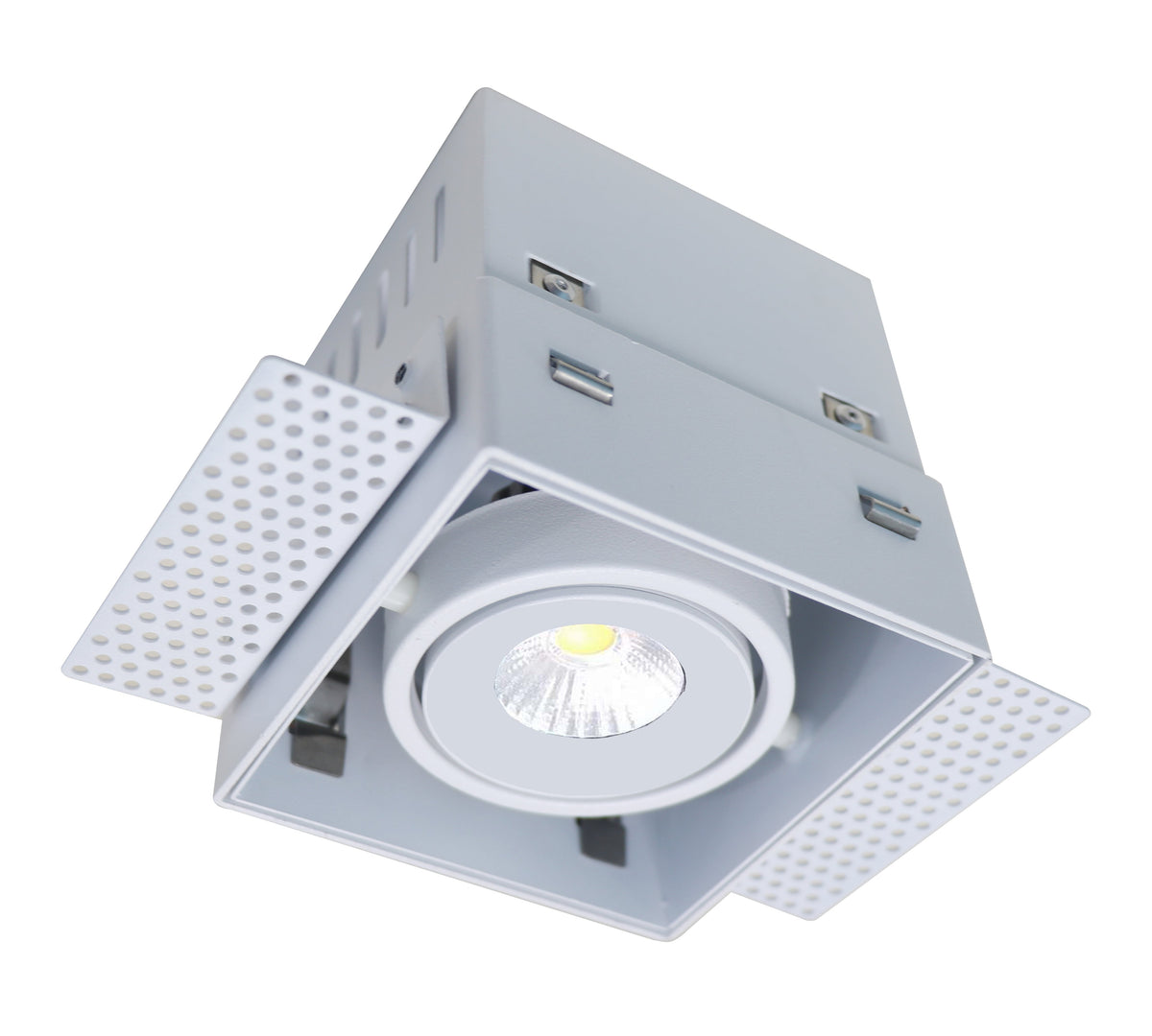 Artdelight Trofa - Inbouwspot - Dimbaar - 1-lichts - GU10 - Trimless - Vierkant - Modern – Kies kleur