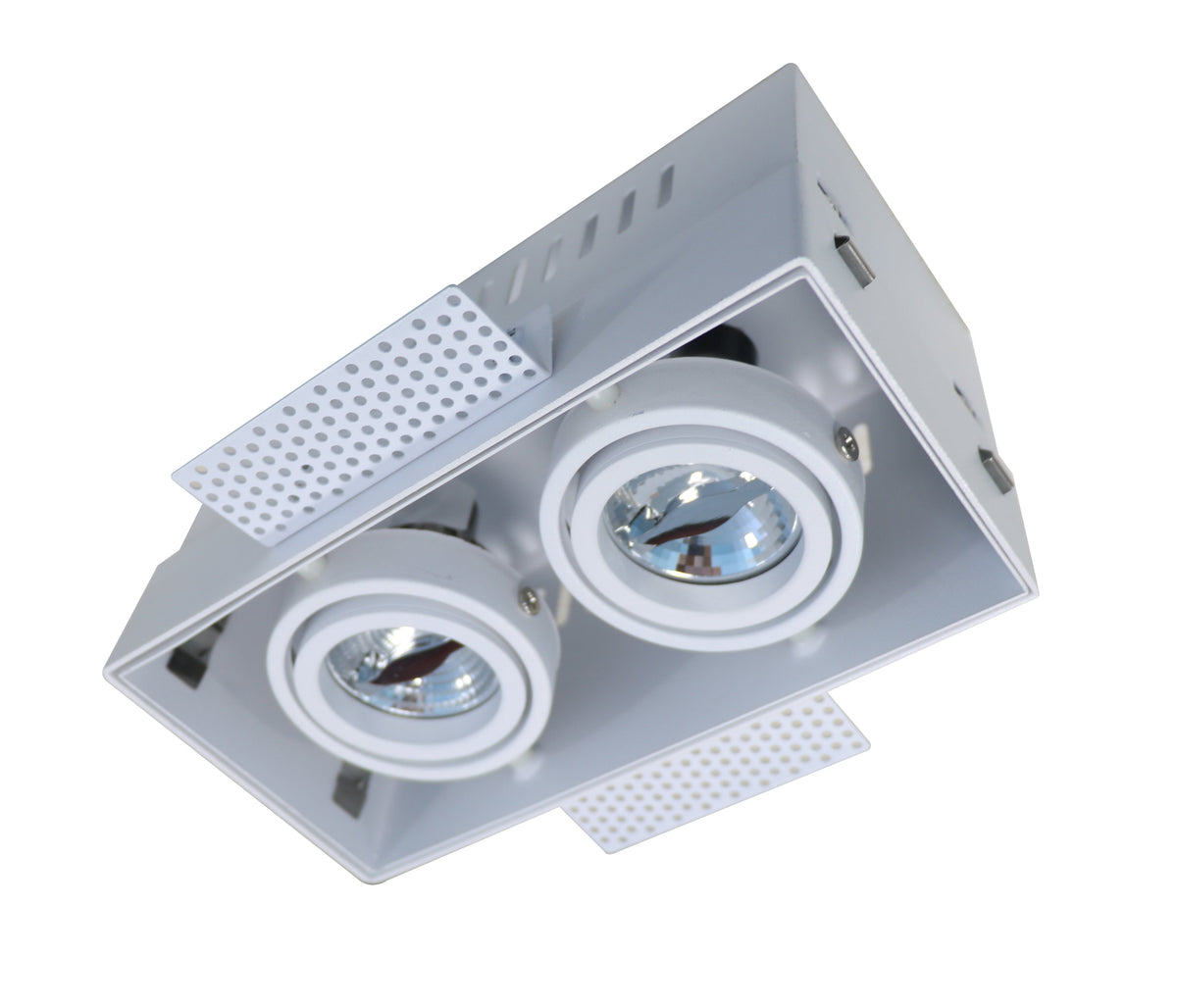 Artdelight Trofa - Inbouwspot - Dimbaar - 2-lichts - GU10 - Trimless - Modern – Kies kleur