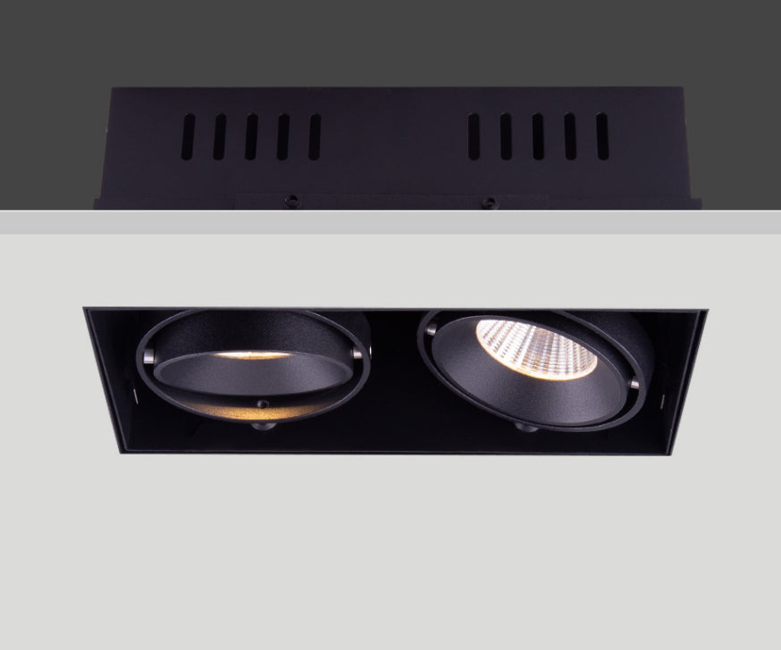 Artdelight Trofa - Inbouwspot - Dimbaar - 2-lichts - GU10 - Trimless - Modern – Kies kleur
