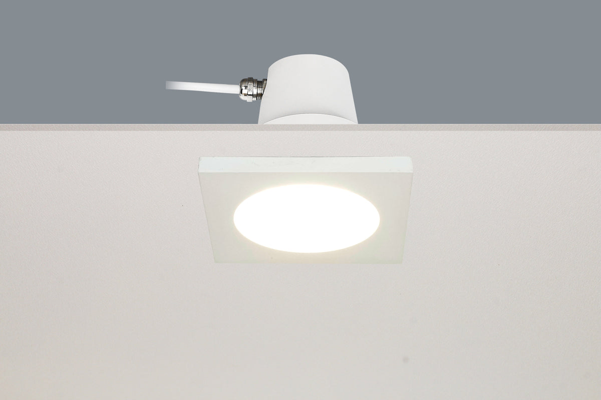 ArtDelight Bados – Inbouwspot IP65 GU10 Vierkant – Kies kleur