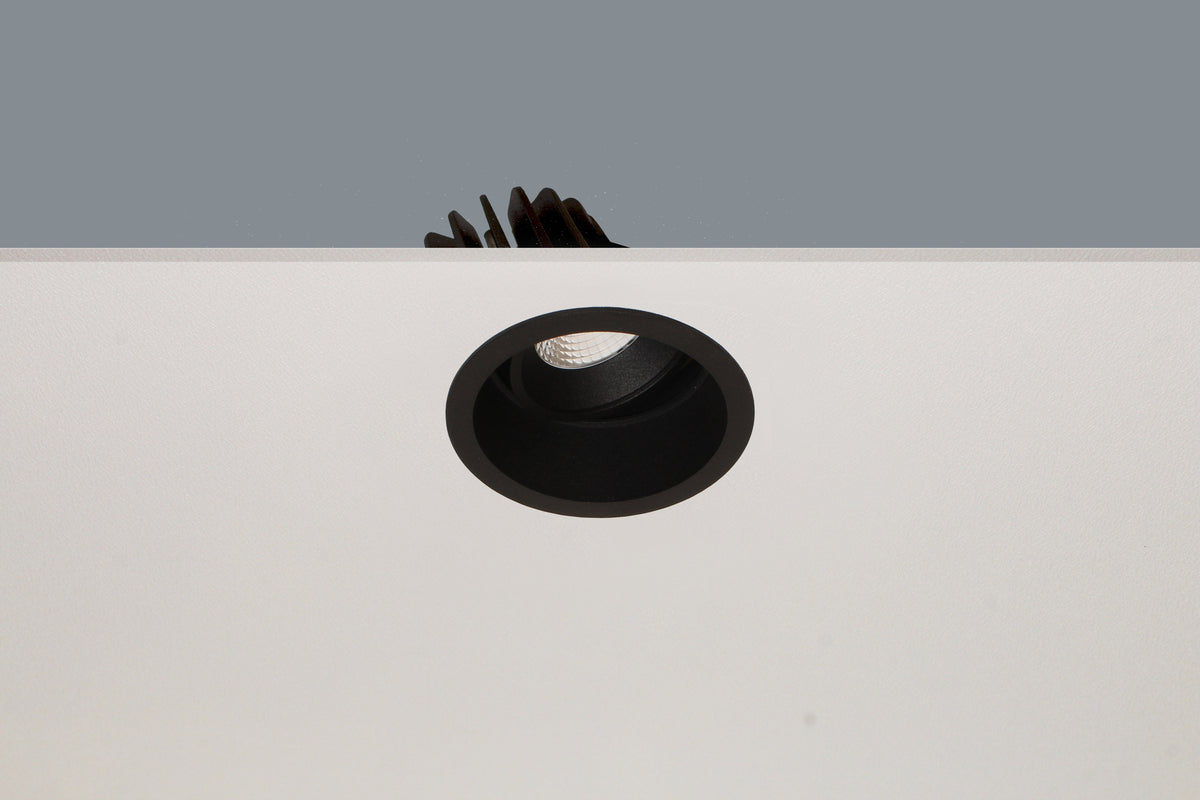 Artdelight Ribs - Inbouwspot - LED Dimbaar - IP44 Binnen/Badkamer - 10W 2700K - Rond - Design – Kies kleur