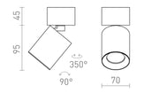Dario Wandlamp – Moderne LED Wandverlichting voor Binnen