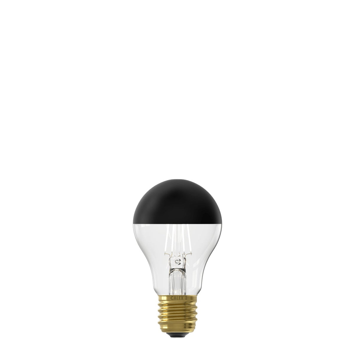 Calex E27 LED kopspiegellamp A60 4W dimbaar - Zwart