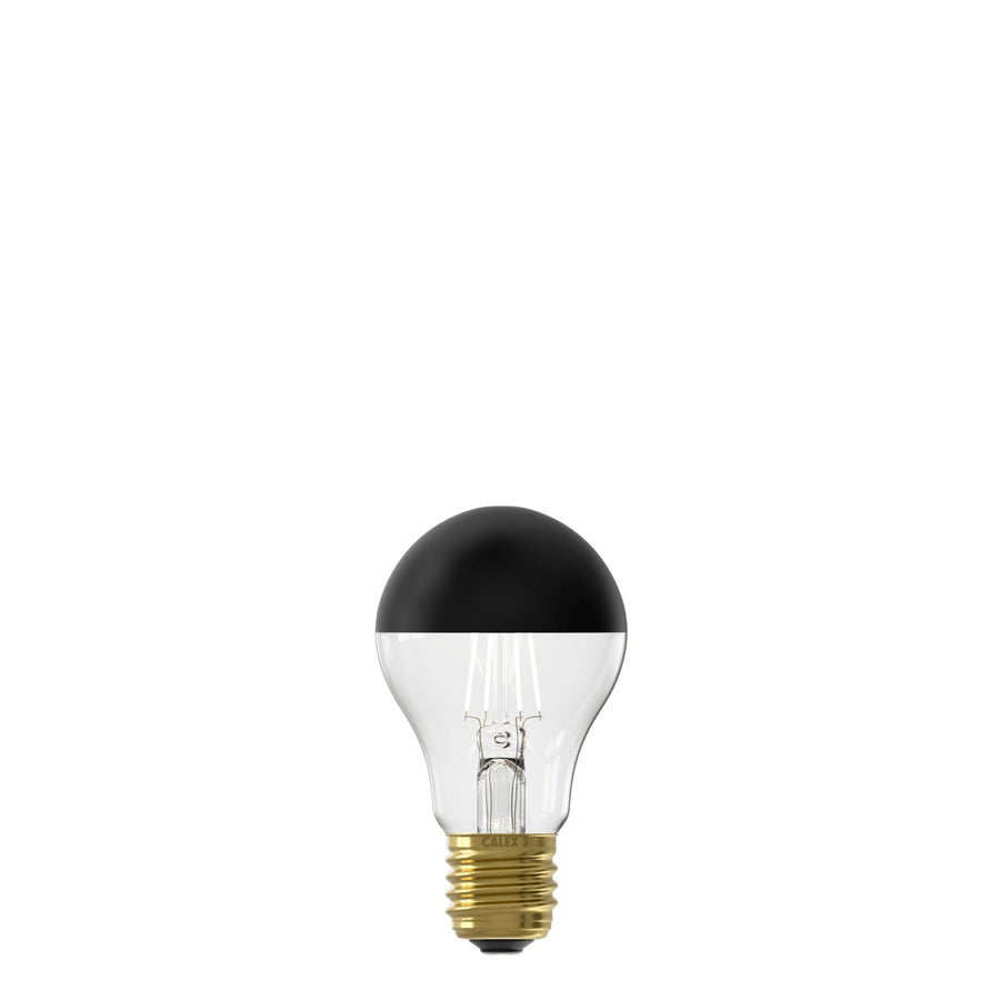 Calex E27 LED kopspiegellamp A60 4W dimbaar - Zwart