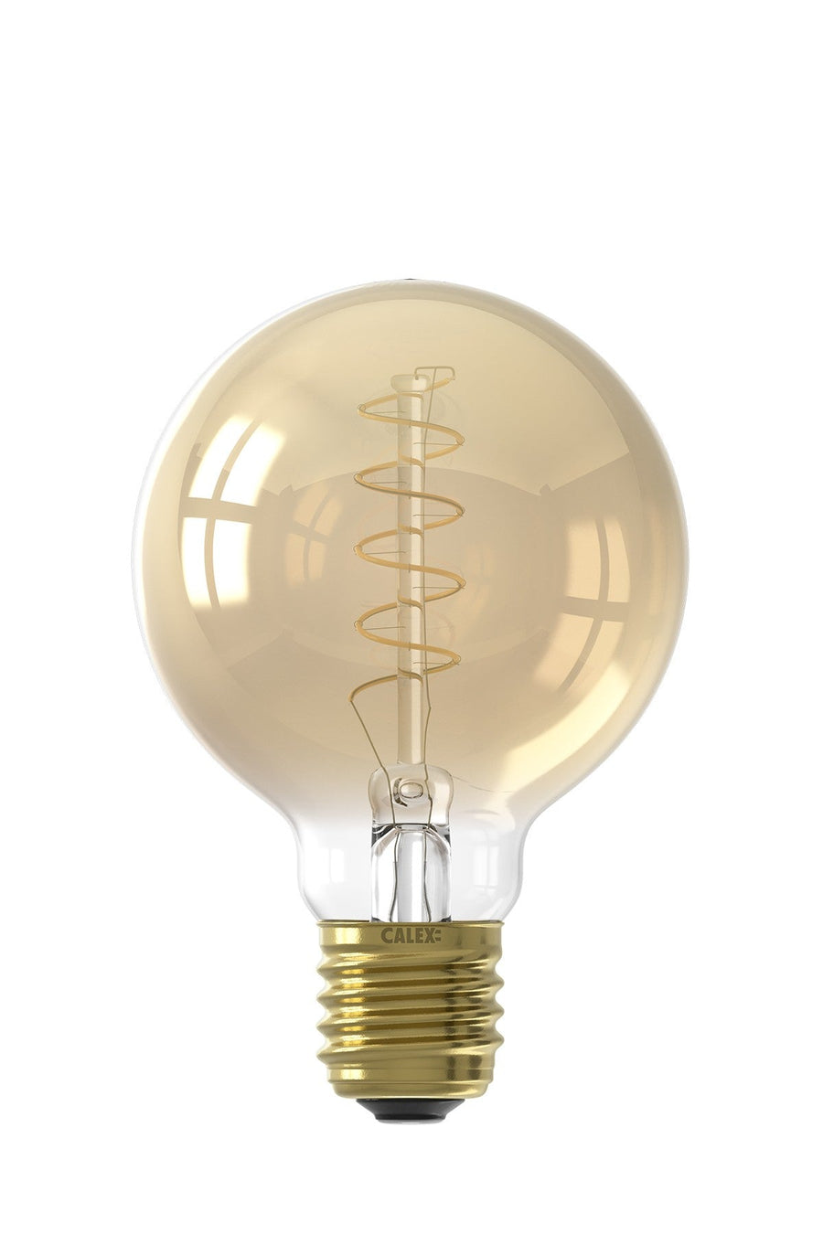 Calex E27 LED Flex Filament globelamp G80 - Goud