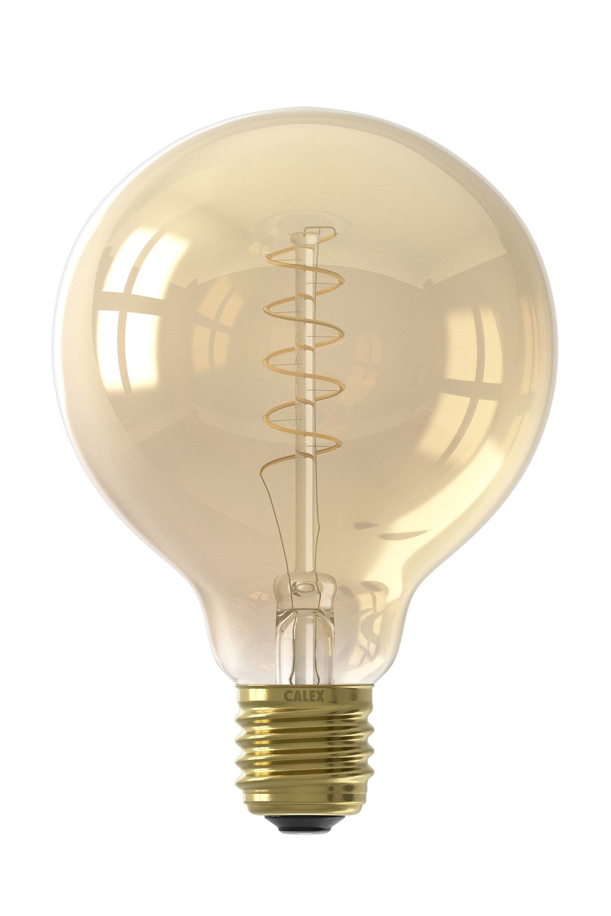 Calex E27 LED Flex Filament globelamp G95 - Goud