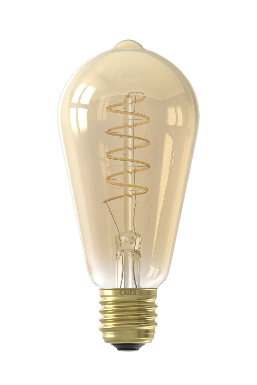 Calex E27 LED Flex Filament rustieklamp ST64 - Goud