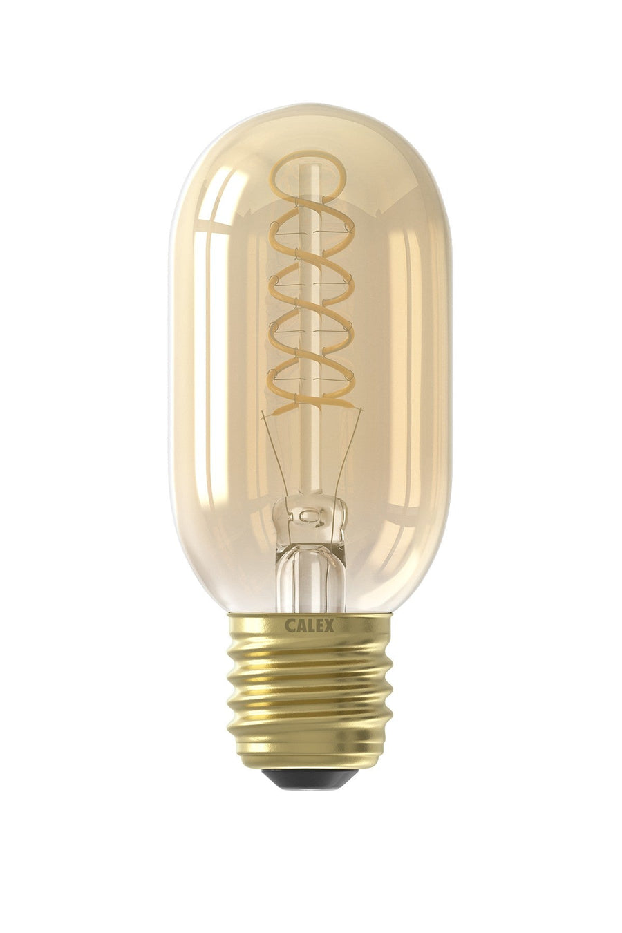 Calex E27 LED Flex Filament buislamp T45 - Goud