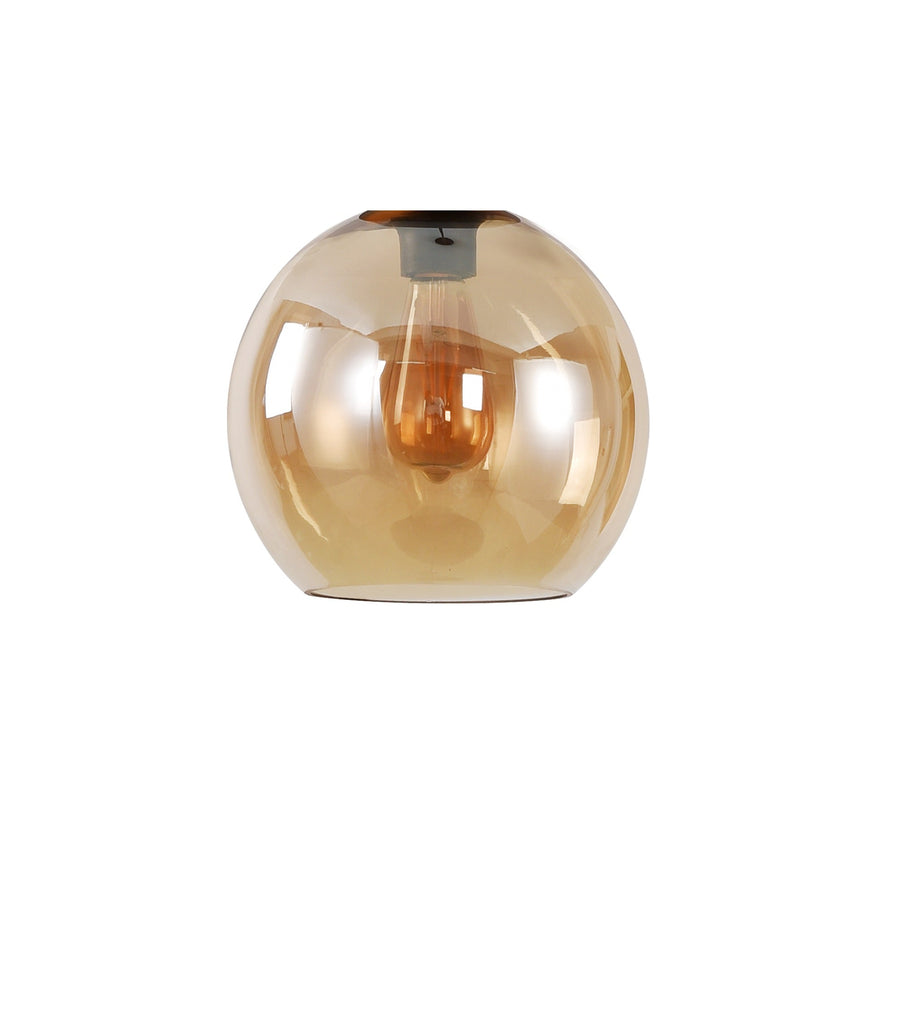 Artdelight Marino - Los glas voor hanglamp - Ø25 cm - Amber