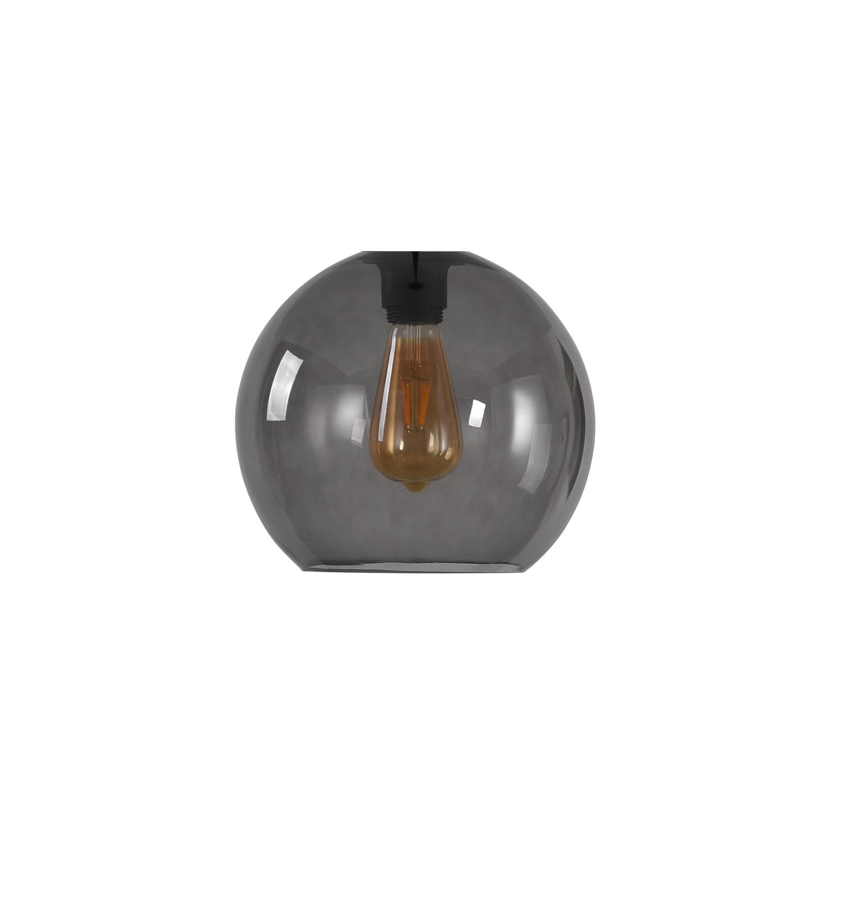 Artdelight Marino - Los glas voor hanglamp - Ø25 cm - Grijs