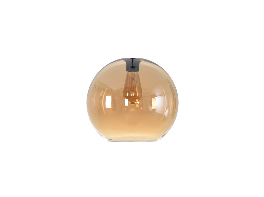 Artdelight Marino - Los glas voor hanglamp - Ø30 cm - Amber