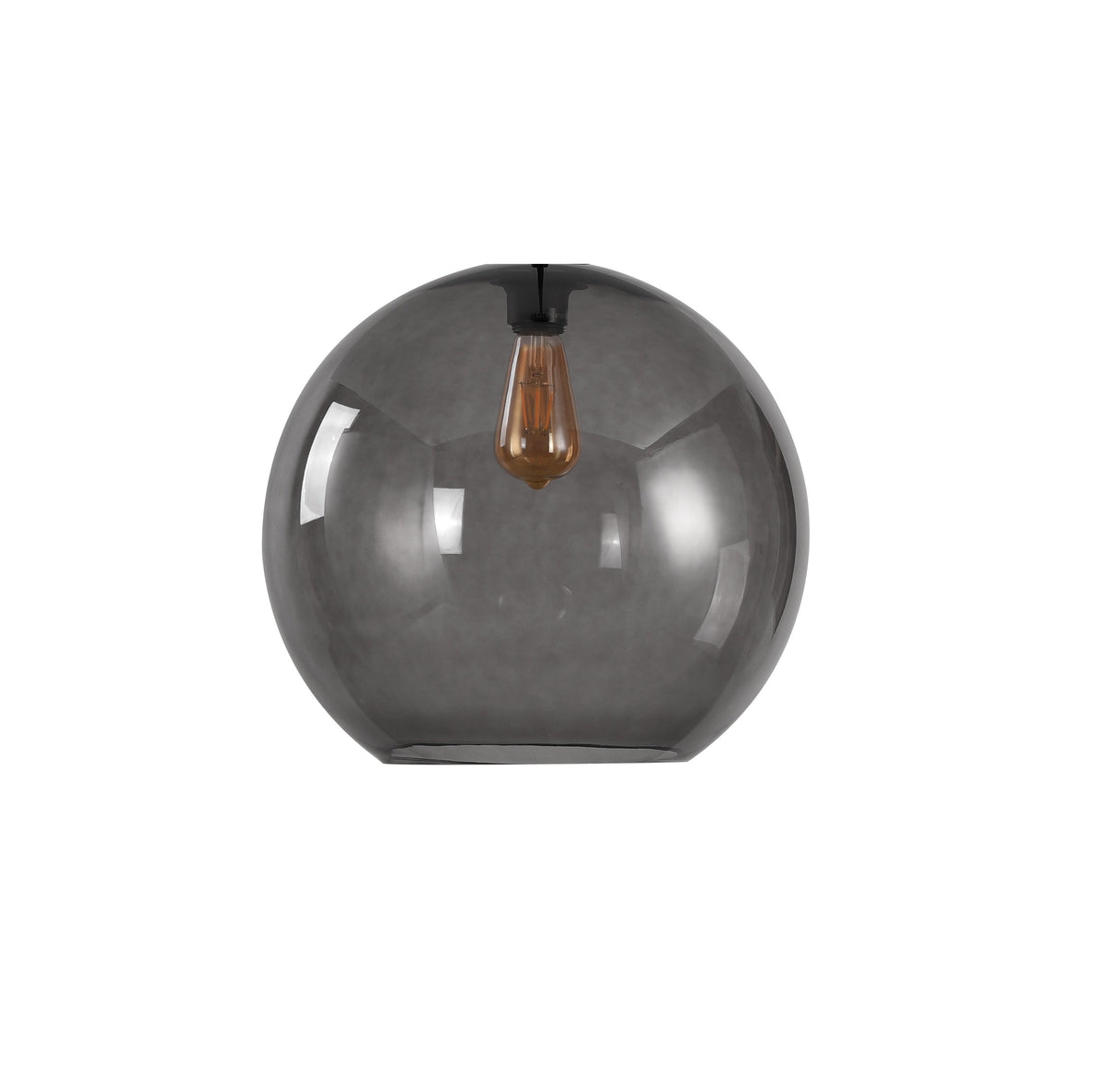 Artdelight Marino - Los glas voor hanglamp - Ø40 cm - Grijs
