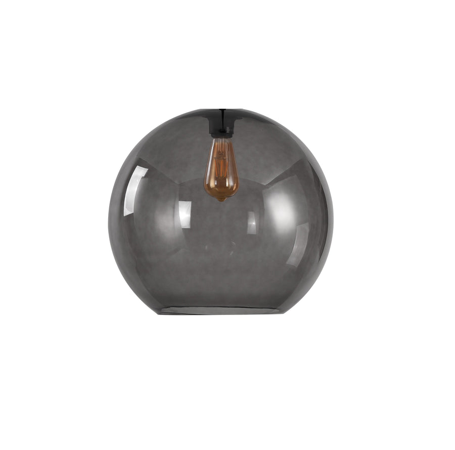 Artdelight Marino - Los glas voor hanglamp - Ø40 cm - Grijs