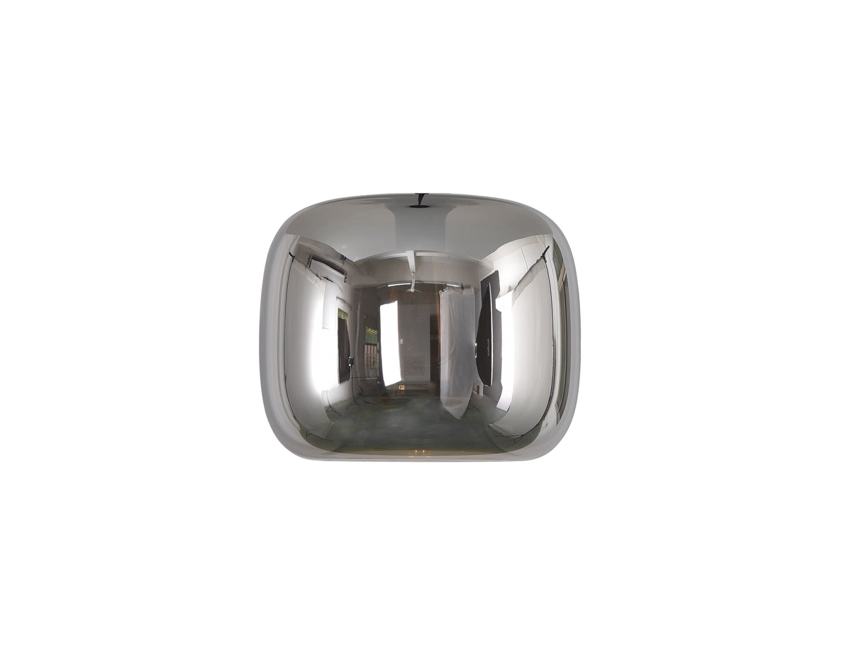 ArtDelight Preston – los glas plafondlamp Ø28 cm – Kies kleur Titan