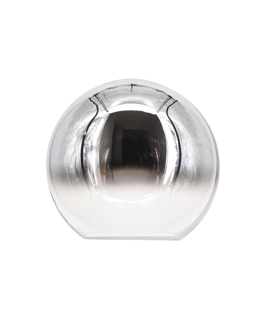 Artdelight Rosario - Los glas voor plafondlamp - Ø40 cm - Titan/helder