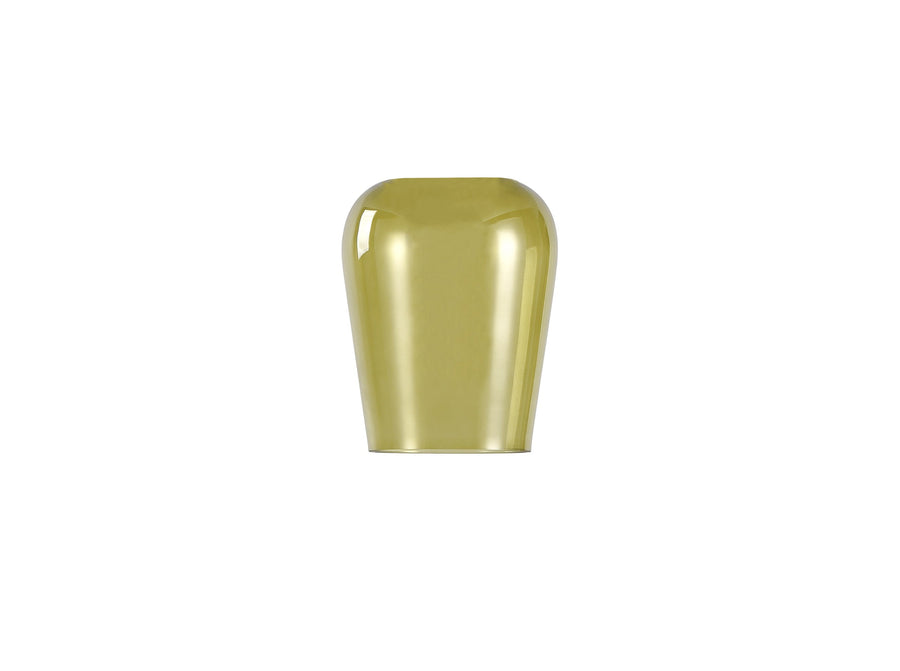 Artdelight Tombo - Los glas voor hanglamp - Ø12,5 cm - Lichtgroen
