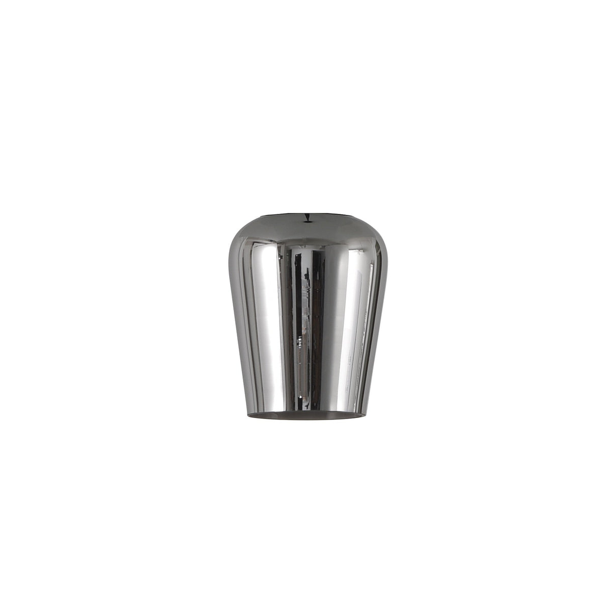 Artdelight Tombo - Los glas voor hanglamp - Ø12,5 cm - Titan