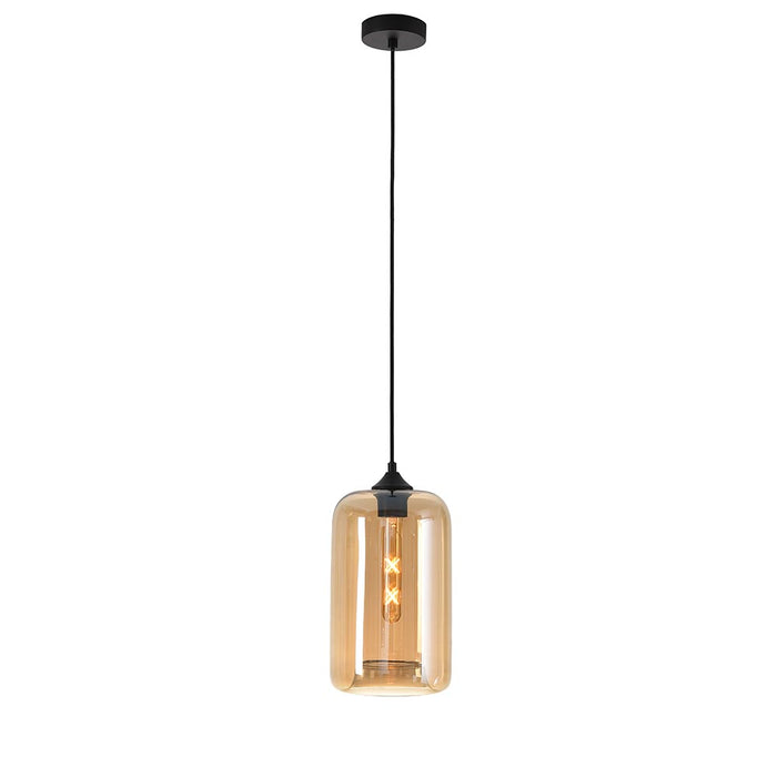 ArtDelight Botany – E27 hanglamp Ø17,5 cm – Kies glaskleur