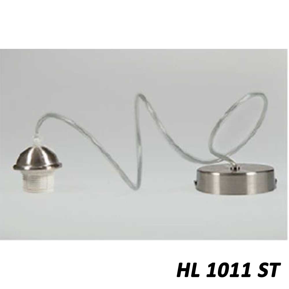 Artdelight Iron - Hanglamp - Dimbaar - L1,2m - E27 - Modern - Mat staal