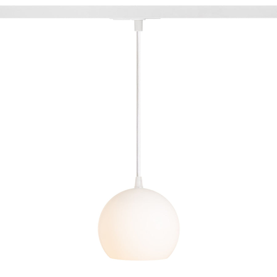 COPA voor 1f. stroomrail zwart glas van Rendl Light Studio