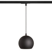 COPA voor 1f. stroomrail zwart glas van Rendl Light Studio