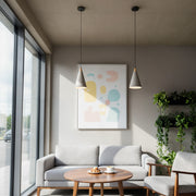 HEIDI hanglamp beton/hout van Rendl Light Studio
