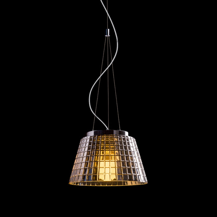 CORONA hanglamp chroomglas