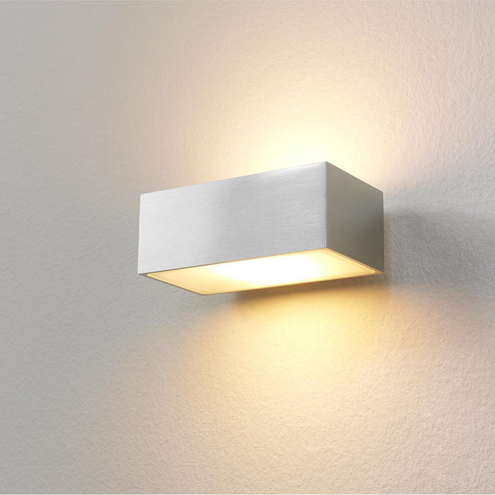 Artdelight Eindhoven 100 - Wandlamp - LED Dimbaar - IP54 Binnen/Badkamer - 5W 2700K - Design - Aluminium