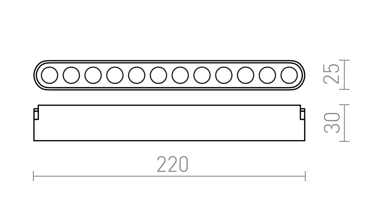 OXANA 22 voor VEGA/WAVE systeem – Zwart