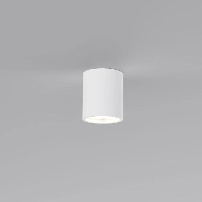 Artdelight Toulouse - Plafonnière/Plafondlamp - Dimbaar - GU10 - Glad - Gips - Modern - Wit
