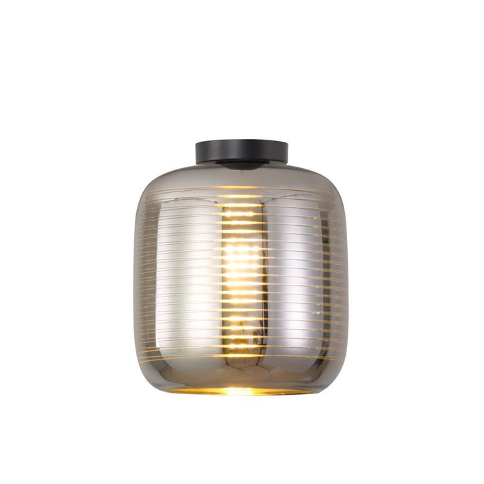 Artdelight Apollo - Plafonnière/Plafondlamp - Dimbaar - Ø20cm - E27 - Modern - Titan/Goud