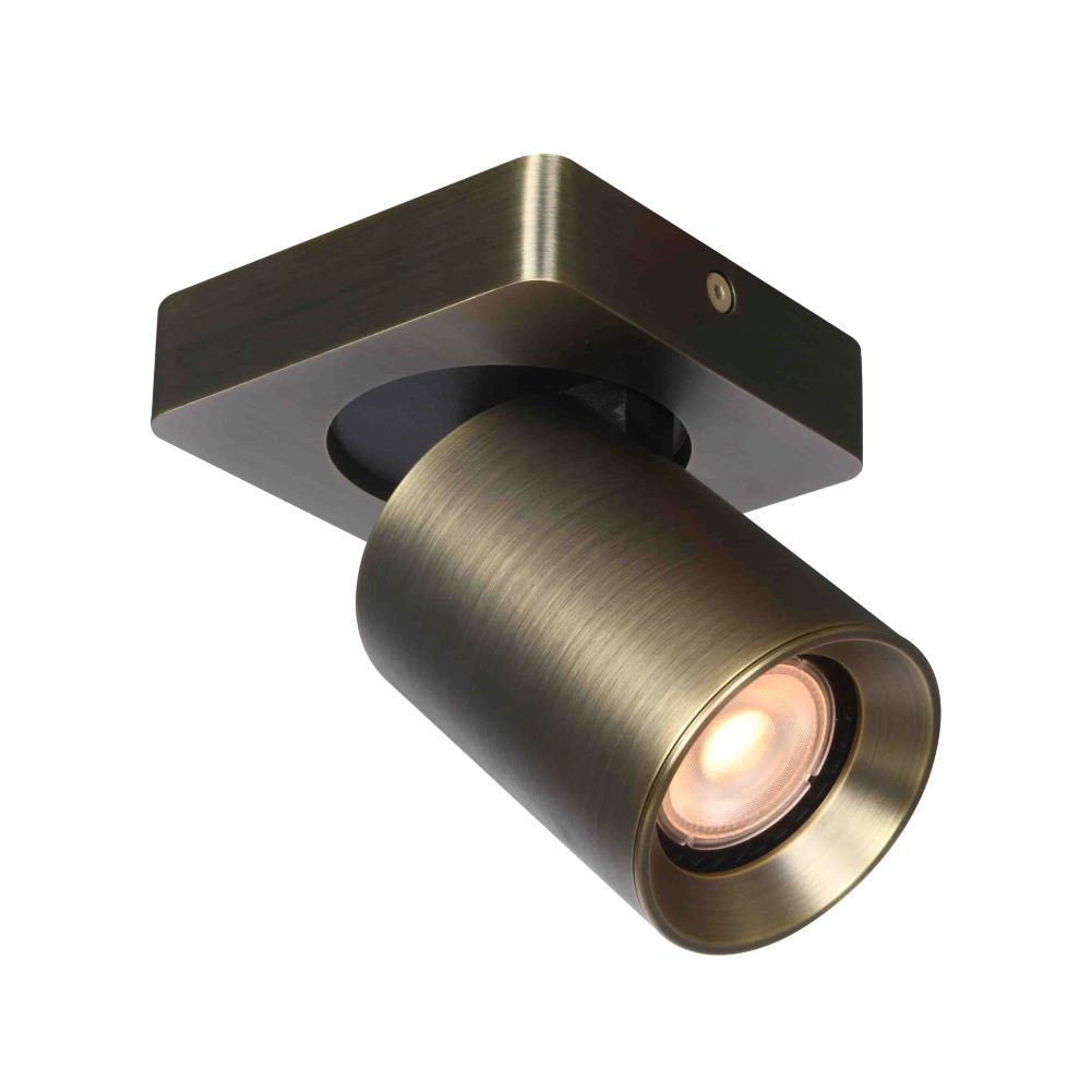 Artdelight Megano - Opbouwspot/Plafondspot - Dimbaar - 1-lichts - GU10 - Vierkant - Modern – Kies kleur