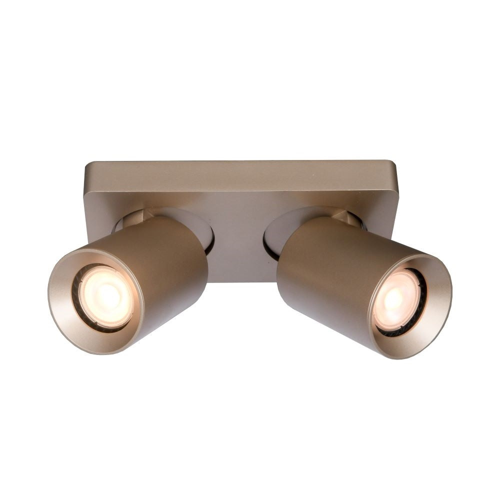 Artdelight Megano - Opbouwspot/Plafondspot - Dimbaar - 2-lichts - GU10 - Rechthoekig - Modern – Kies kleur