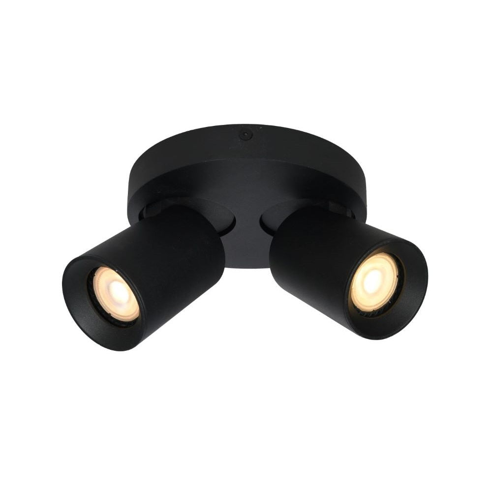 Artdelight Megano - Opbouwspot/Plafondspot - Dimbaar - 2-lichts - GU10 - Rond - Modern – Kies kleur