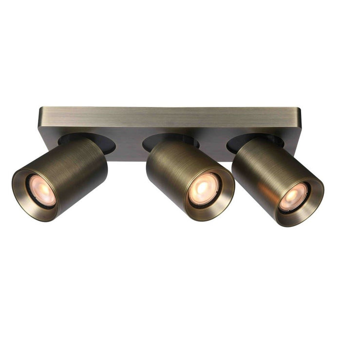 Artdelight Megano - Opbouwspot/Plafondspot - Dimbaar - 3-lichts - GU10 - Rechthoekig - Modern – Kies kleur