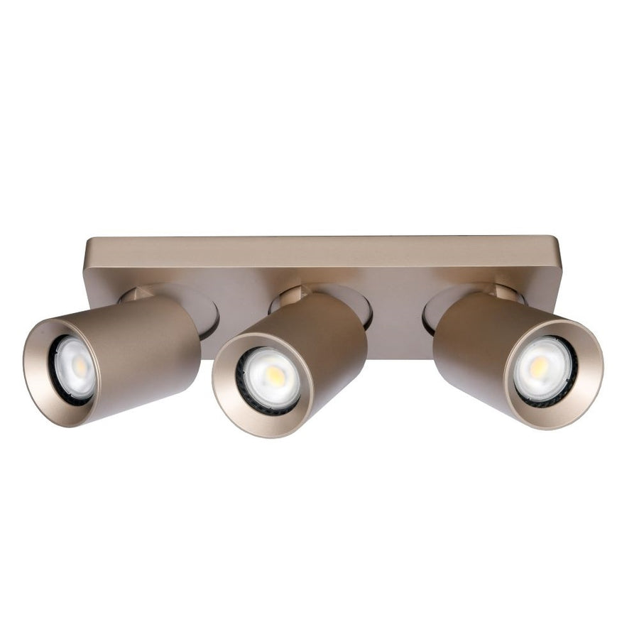 Artdelight Megano - Opbouwspot/Plafondspot - Dimbaar - 3-lichts - GU10 - Rechthoekig - Modern – Kies kleur