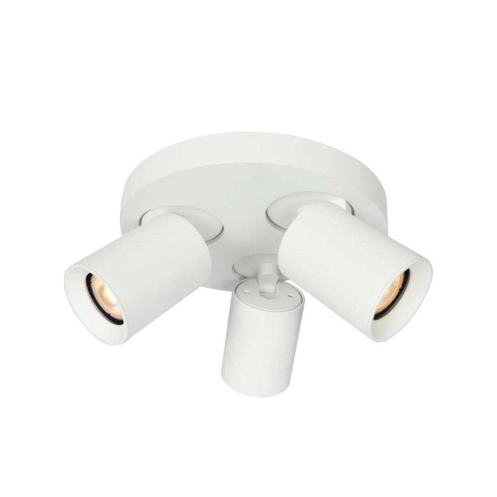 Artdelight Megano - Opbouwspot/Plafondspot - Dimbaar - 3-lichts - GU10 - Rond - Modern – Kies kleur