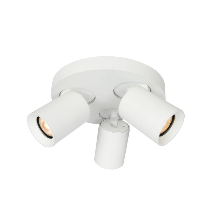 Artdelight Megano - Opbouwspot/Plafondspot - Dimbaar - 3-lichts - GU10 - Rond - Modern – Kies kleur