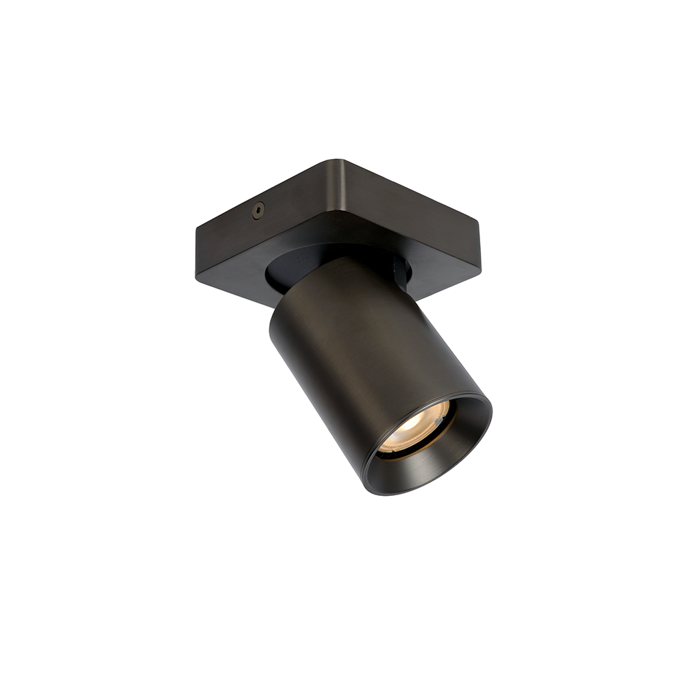 Artdelight Megano - Opbouwspot/Plafondspot - Dimbaar - 1-lichts - GU10 - Vierkant - Modern – Kies kleur