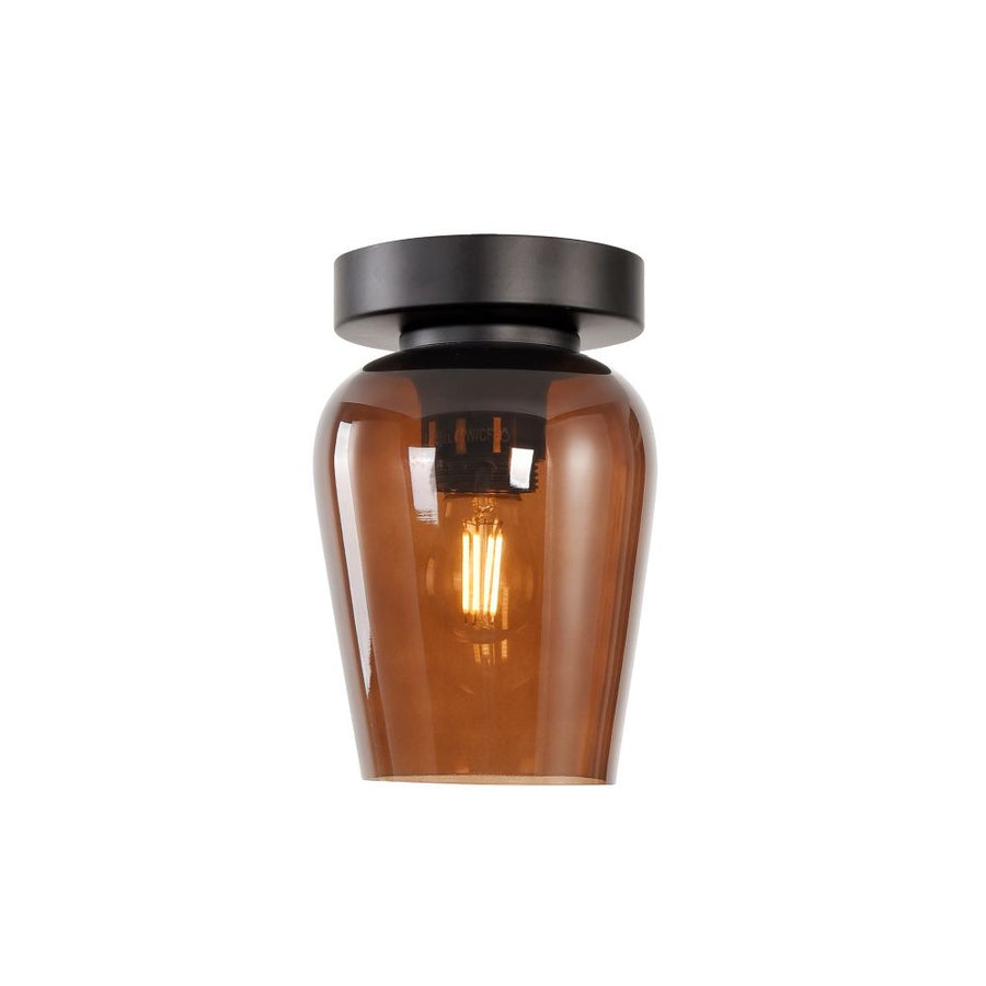 Artdelight Tombo - Plafonnière/Plafondlamp - Dimbaar - Ø12,5cm - E27 - Modern – Kies kleur