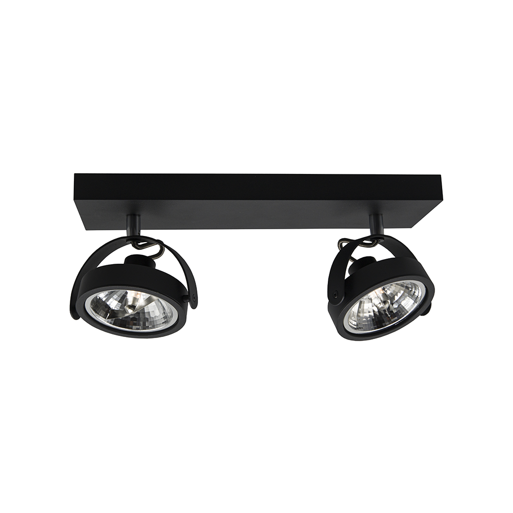 Artdelight Wajer - Opbouwspot/Plafondspot - Dimbaar - 2-lichts - G9 - Modern – Kies kleur