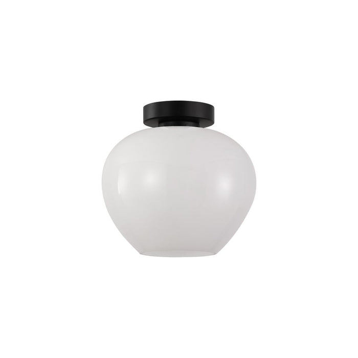 Artdelight Windsor - Plafonnière/Plafondlamp - Dimbaar - Ø24cm - E27 - Modern - Wit