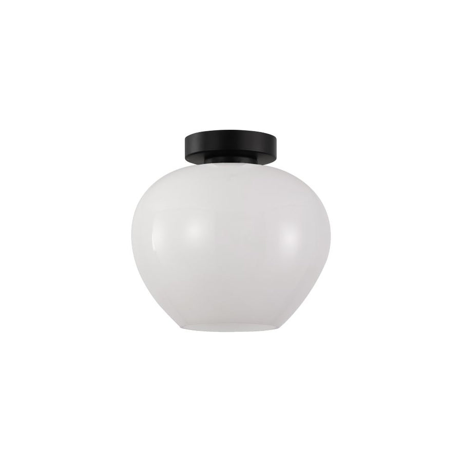 Artdelight Windsor - Plafonnière/Plafondlamp - Dimbaar - Ø24cm - E27 - Modern - Wit
