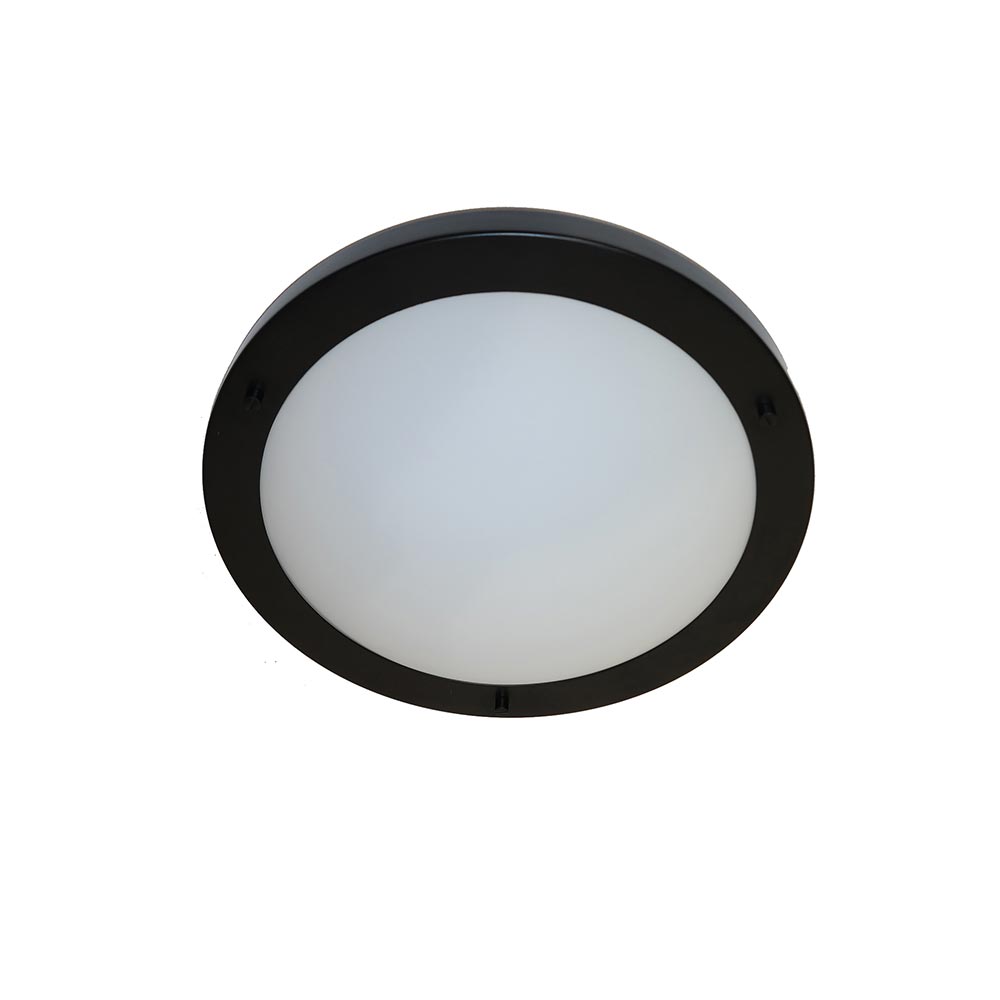 Artdelight Yuca - Plafonnière/Plafondlamp - Dimbaar - IP44 Binnen/Badkamer - Ø31cm - E27 - Modern – Kies kleur