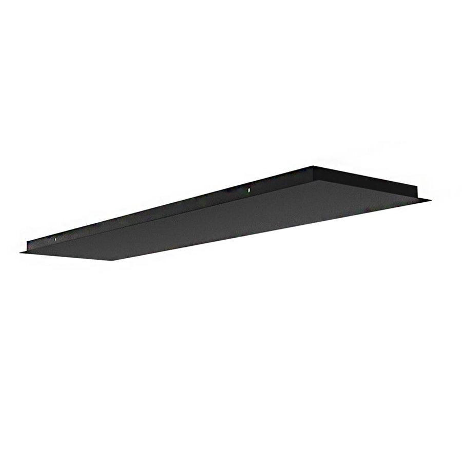ArtDelight Plate – Plafondplaat 120×30 cm – Zonder gaten – Zwart