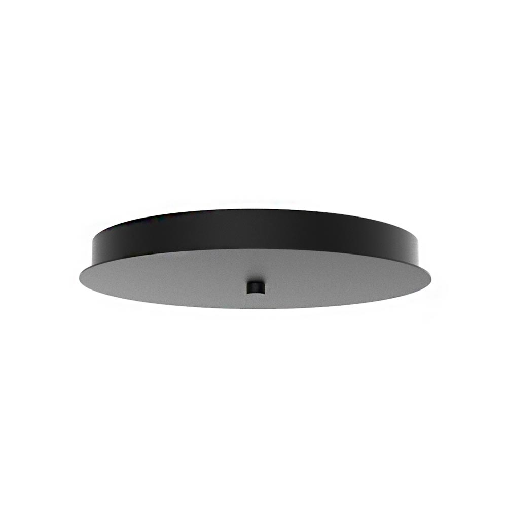 ArtDelight Plate – Plafondplaat Ø30 cm – Zonder gaten – Zwart